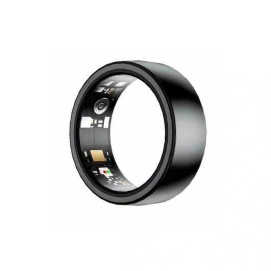 Anello Smart Health Tracker Acciaio Inossidabile Monitoraggio Sonno Cardio IP68 iOS Android 55-68 mm