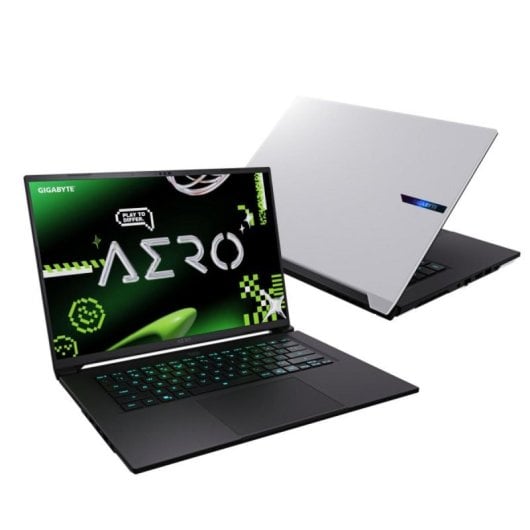 Portable Gigabyte Aero X16 16" Ryzen AI 7 350 32GB 1TB SSD RTX 5060 Lunar White QHD 165Hz RGB