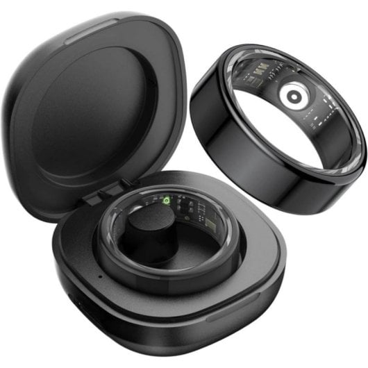 Anello Smart Health Tracker IP68 Ultra Leggero 4,7g Monitoraggio Salute e Sport