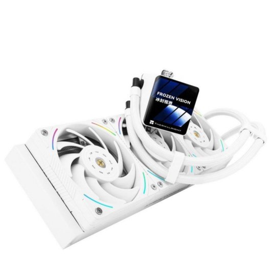 Refrigeration Liquide Thermalright Frozen Vision 360mm 3 Ventilateurs LCD IPS ARGB Blanc