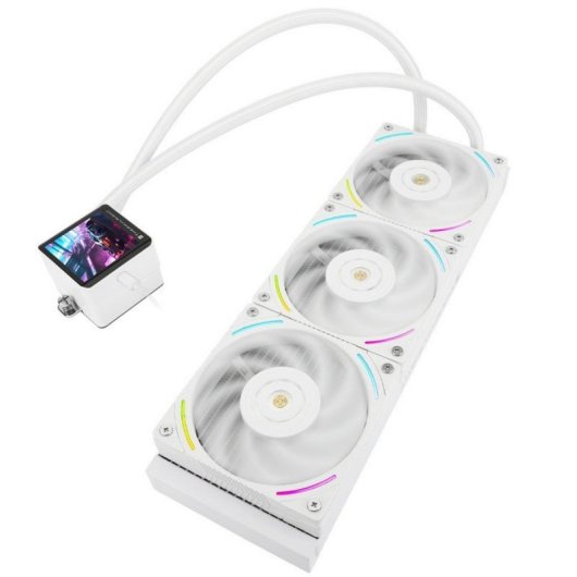 Refrigeration Liquide Thermalright Frozen Vision 360mm 3 Ventilateurs LCD IPS ARGB Blanc
