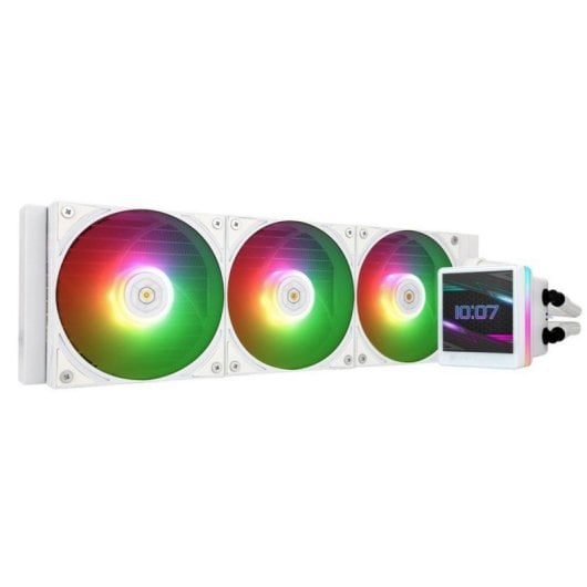 Refroidissement Liquide Thermalright Grand Vision 360 ARGB White 360mm 3 ventilateurs écran LCD ARGB