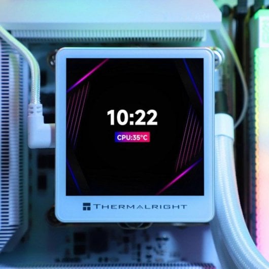 Refroidissement Liquide Thermalright Grand Vision 360 ARGB White 360mm 3 ventilateurs écran LCD ARGB