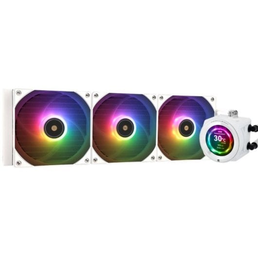 Refrigeracion Liquida Thermalright Core Vision 360mm 3 Ventiladores ARGB Pantalla LCD