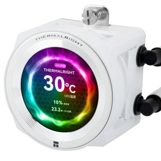 Refrigeracion Liquida Thermalright Core Vision 360mm 3 Ventiladores ARGB Pantalla LCD