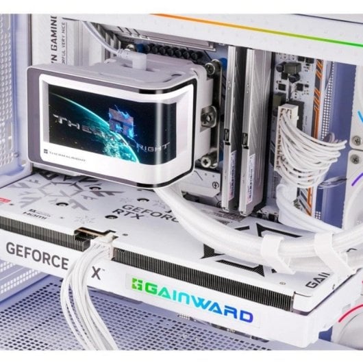 Refrigeracion Liquida Thermalright Wonder Vision 360 UB ARGB White 360mm 3 Ventiladores Pantalla Rotatoria ARGB