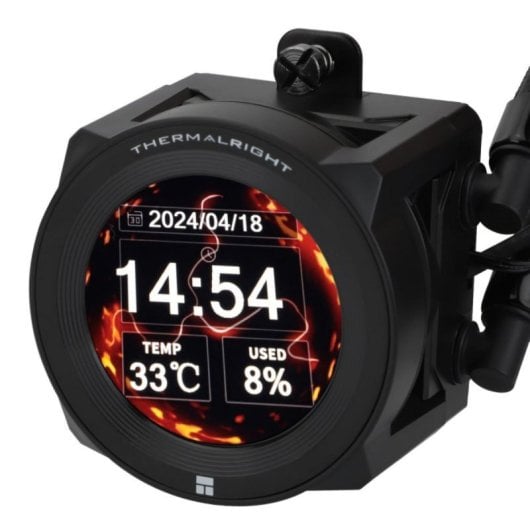 Refrigeracion Liquida Thermalright CORE VISION 360 Black ARGB 360mm 3 Ventiladores LCD ARGB