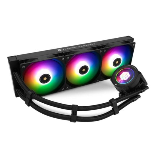 Refrigeracion Liquida Thermalright CORE VISION 360 Black ARGB 360mm 3 Ventiladores LCD ARGB