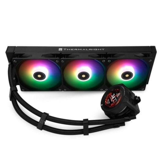 Refrigeracion Liquida Thermalright CORE VISION 360 Black ARGB 360mm 3 Ventiladores LCD ARGB