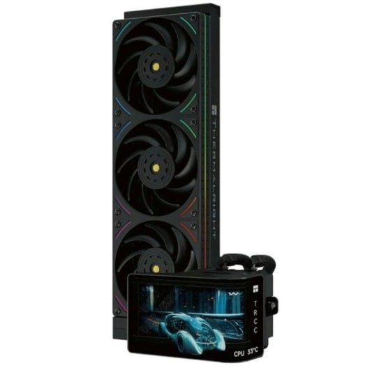 Wasserkühlung Thermalright Wonder Vision 360 UB ARGB Schwarz 360mm 3 Lüfter Display ARGB