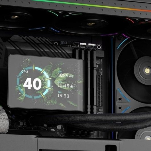 Refrigeración Líquida Thermalright Wonder Vision 360 UB ARGB 360mm 3 Ventiladores Ecrã Curvo