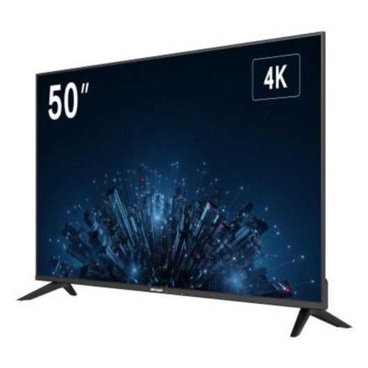 Monitor Hikvision 50" LED VA 4K Ultra HD 60Hz 6,5ms Preto para Vigilância