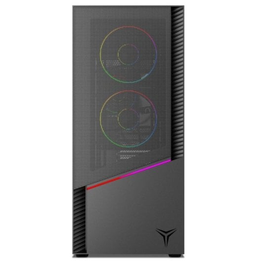 Caja gaming Yeyian ELARA YCM-APELA-M1 RGB cristal templado ATX USB-C 4 ventiladores