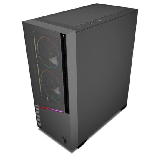 Caja gaming Yeyian ELARA YCM-APELA-M1 RGB cristal templado ATX USB-C 4 ventiladores