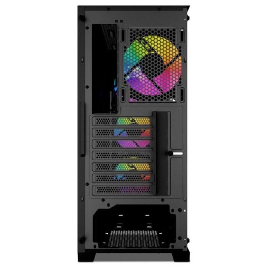 Boîtier PC Yeyian EDGE YCM-APEDG-G1 Acier Verre Trempé RGB USB-C 4 Ventilateurs
