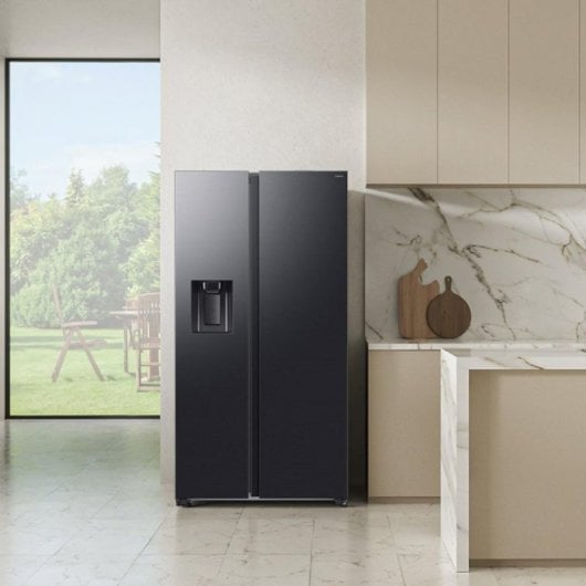 Frigorífico Samsung Americano 178 cm 640L E Prateado Wi-Fi e Dispensador de Água