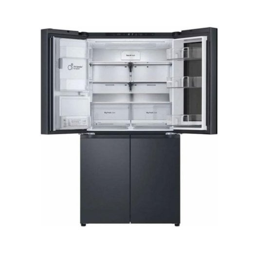LG GMG960EVEE.AEVQEUR Frigorífico Americano 179cm 638L E Preto WiFi No Frost Dispensador Agua e Gelo