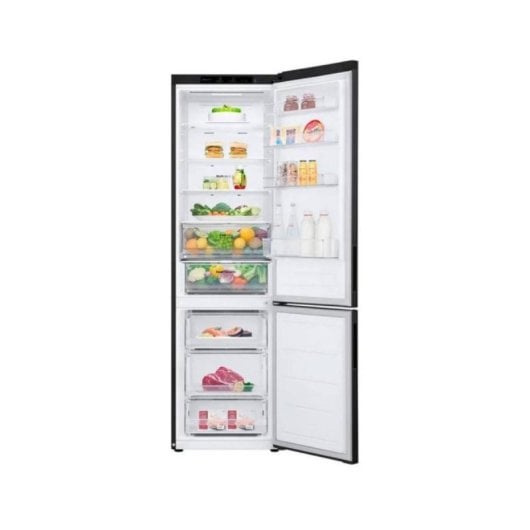 Frigorífico LG Combinado Essence Matte Black 203 cm 387 L C Preto Smart