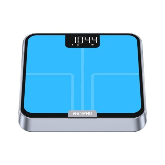 Personenwaage Renpho PEU-R-A017 Intelligent Bluetooth LED Multicolor Glas 160 kg Grau