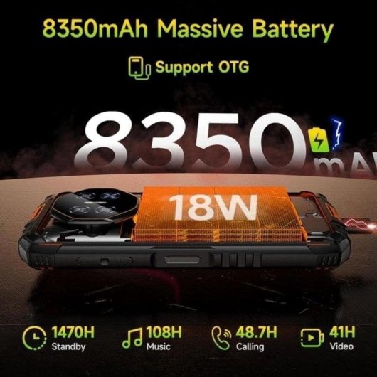 Doogee Fire3 Pro 4G 4GB 128GB 5.5" Noir/Vert