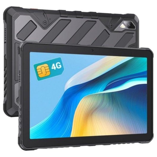 Tablet Cubot Tab KingKong 2 WiFi + 4G + 5G 10,95" 8GB 256GB Preto