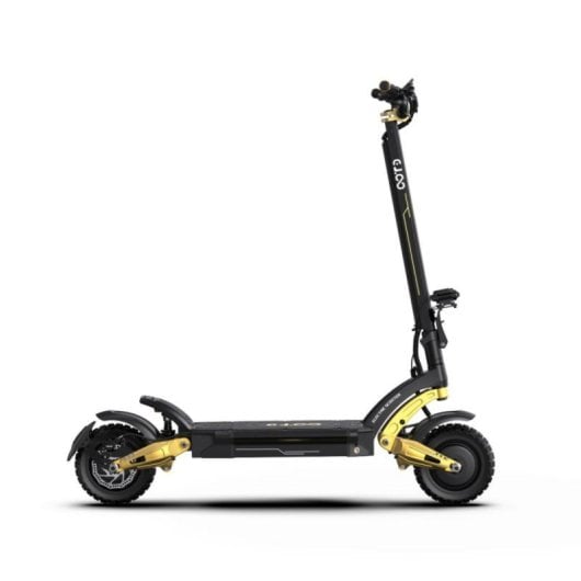 Patinete eléctrico OOTD 65 km/h 60 km de autonomía 2400 W doble motor suspensión hidráulica NFC app