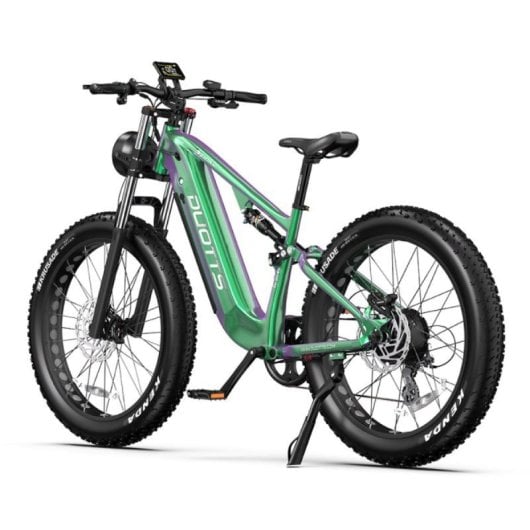 Bicicletta elettrica DUOTTS E26 motore 750W 48V batteria Samsung 20Ah sospensione totale