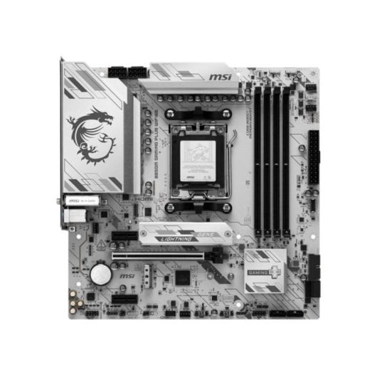Placa Base MSI B850M GAMING PLUS WIFI6E AM5 micro ATX DDR5 PCIe 5.0 RGB