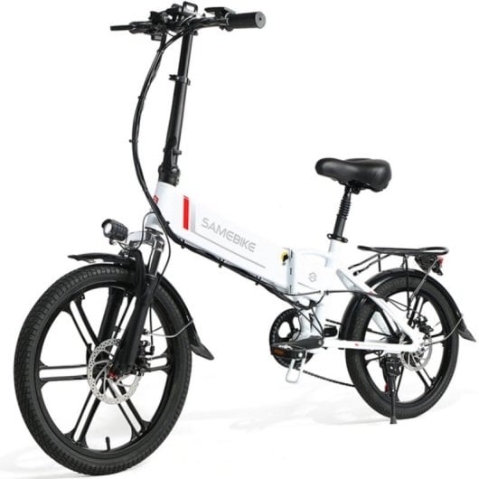Bicicleta eléctrica SAMEBIKE 20LVXD30-II Motor 350 W Batería 48 V 10 Ah 7 Velocidades Plegable