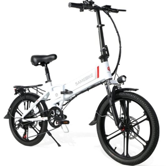 Bicicleta eléctrica SAMEBIKE 20LVXD30-II Motor 350 W Batería 48 V 10 Ah 7 Velocidades Plegable