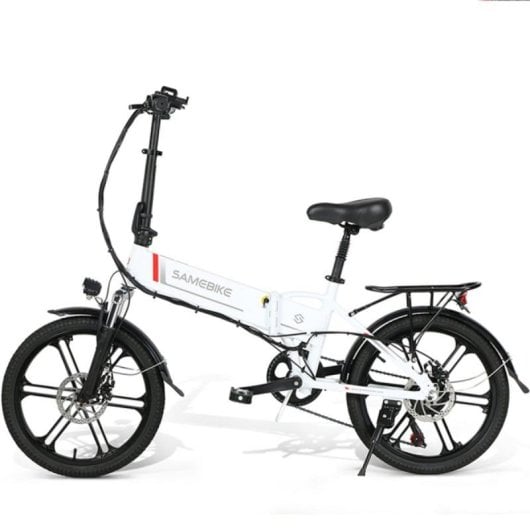 Bicicleta eléctrica SAMEBIKE 20LVXD30-II Motor 350 W Batería 48 V 10 Ah 7 Velocidades Plegable
