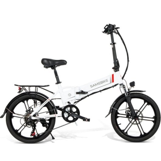 Bicicleta eléctrica SAMEBIKE 20LVXD30-II Motor 350 W Batería 48 V 10 Ah 7 Velocidades Plegable