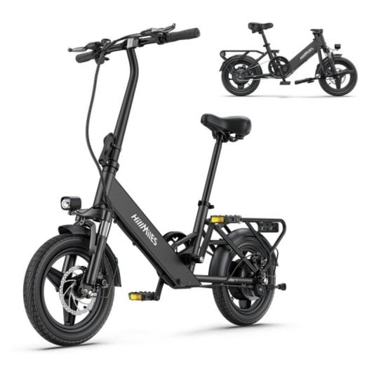 Vélo électrique HillMiles Mile 1 pliable 250W autonomie 60 km pneus 14 pouces