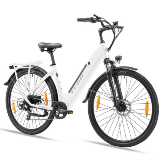 Elektrofahrrad TTGO HZ-28ST Aluminiumrahmen 250 W Motor 36 V 20 Ah LCD Shimano 7-Gang