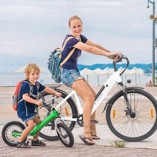 Elektrofahrrad TTGO HZ-28ST Aluminiumrahmen 250 W Motor 36 V 20 Ah LCD Shimano 7-Gang