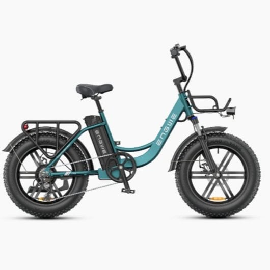 E-Bike ENGWE L20 BOOST 250W 13 Ah 20x4.0 LCD Shimano 7-Gang Aluminium Schwarz