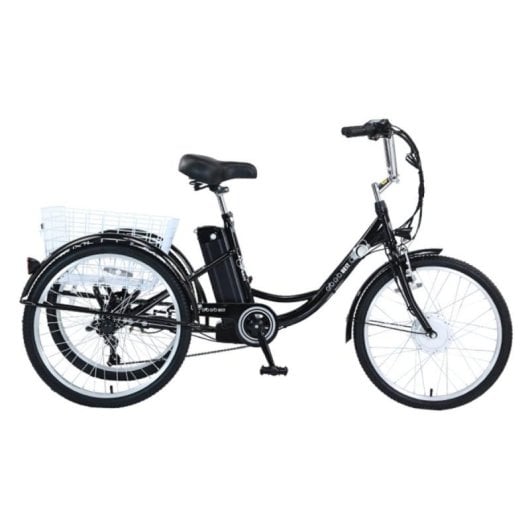 Tricycle électrique GOGOBEST GF100 350 W 36 V 15 Ah 24x2,125 Shimano 7 vitesses panier