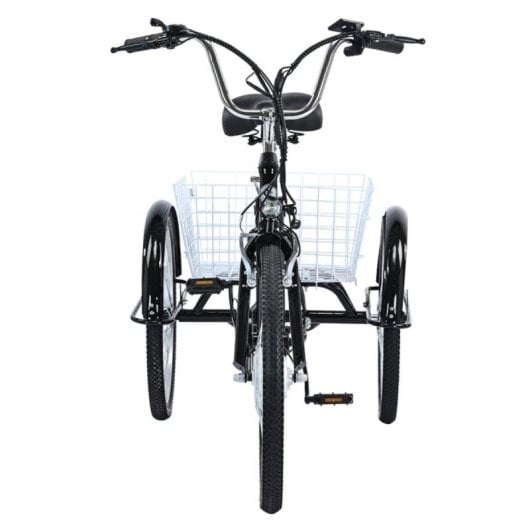 Tricycle électrique GOGOBEST GF100 350 W 36 V 15 Ah 24x2,125 Shimano 7 vitesses panier