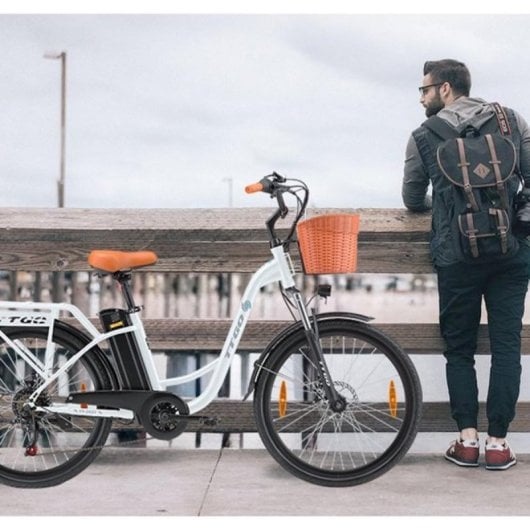 Elektrofahrrad TTGO YY-26ST 250 W 36 V 14,5 Ah 26 Zoll Shimano 6 Gang LED Schwarz