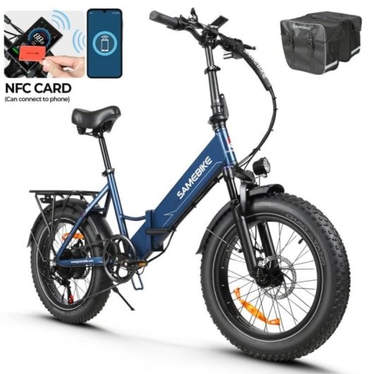Elektrofahrrad SAMEBIKE LOTDM200-II 750W Klappbar 48V 13Ah LCD Colorfederung 20x4 Zoll