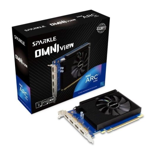 Scheda Grafica Sparkle Intel Arc A310 Omni View 4GB GDDR6 Basso Consumo