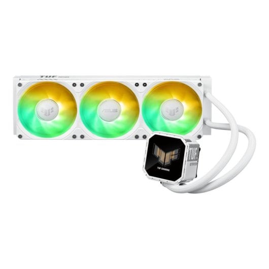 Refrigerazione Liquida ASUS TUF Gaming LC III 360 ARGB LCD 3 Ventole 360mm Display LCD Bianco