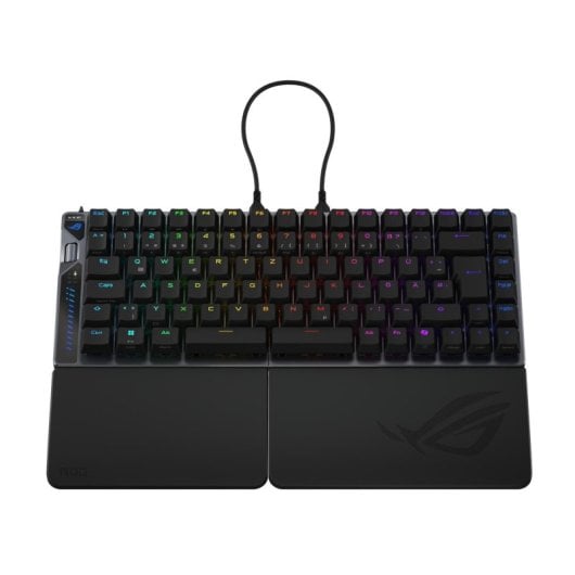 Teclado mecánico ASUS ROG Falcata 75% Layout QWERTZ alemán inalámbrico RGB negro
