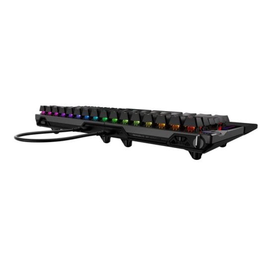 Teclado mecánico ASUS ROG Falcata 75% Layout QWERTZ alemán inalámbrico RGB negro