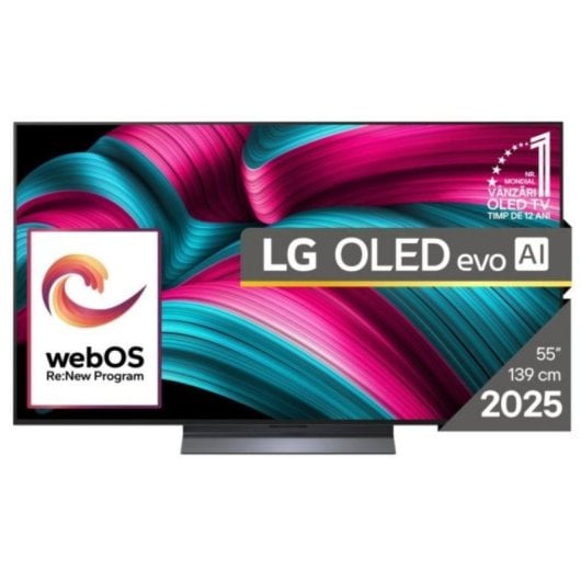 TV LG OLED evo AI OLED77C51LA 77" 4K UltraHD 120Hz Smart TV WebOS Dolby Vision G-SYNC