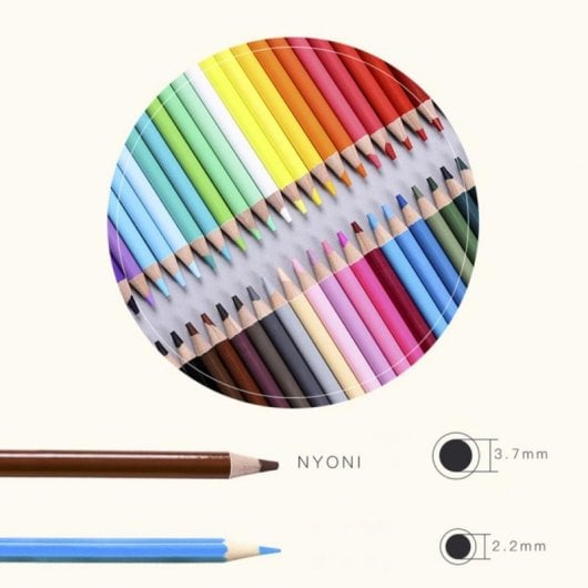 Coffret 120 crayons de couleur professionnels Bois Boîte métal 3 niveaux avec accessoires