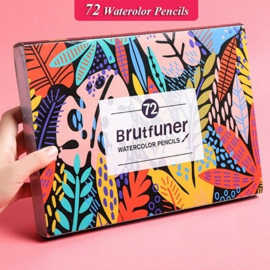 Aquarellfarbstift Set 120 Farben Professionell Hochwertige Wasserlösliche Stifte