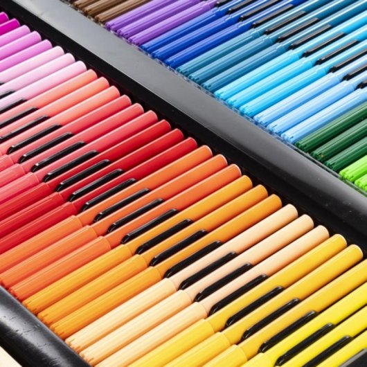 Mallette d'art en bois 180 pièces peinture huile aquarelle crayons accessoires