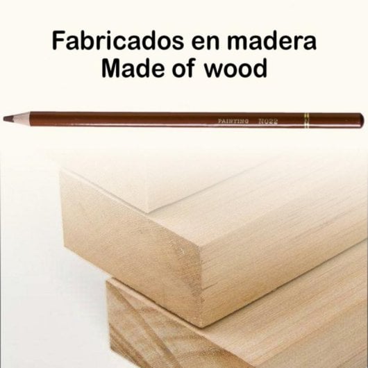 Buntstift Set 24 Stück Holz Rundform Metallbox professionelle Qualität