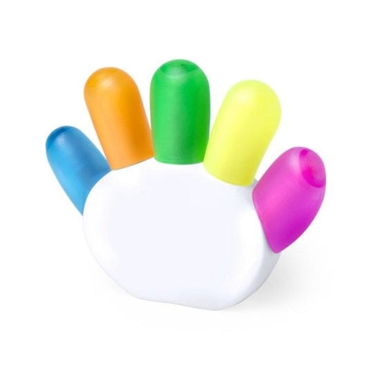 Set de marqueurs Dinku 5 pièces support blanc grande surface de marquage ABS